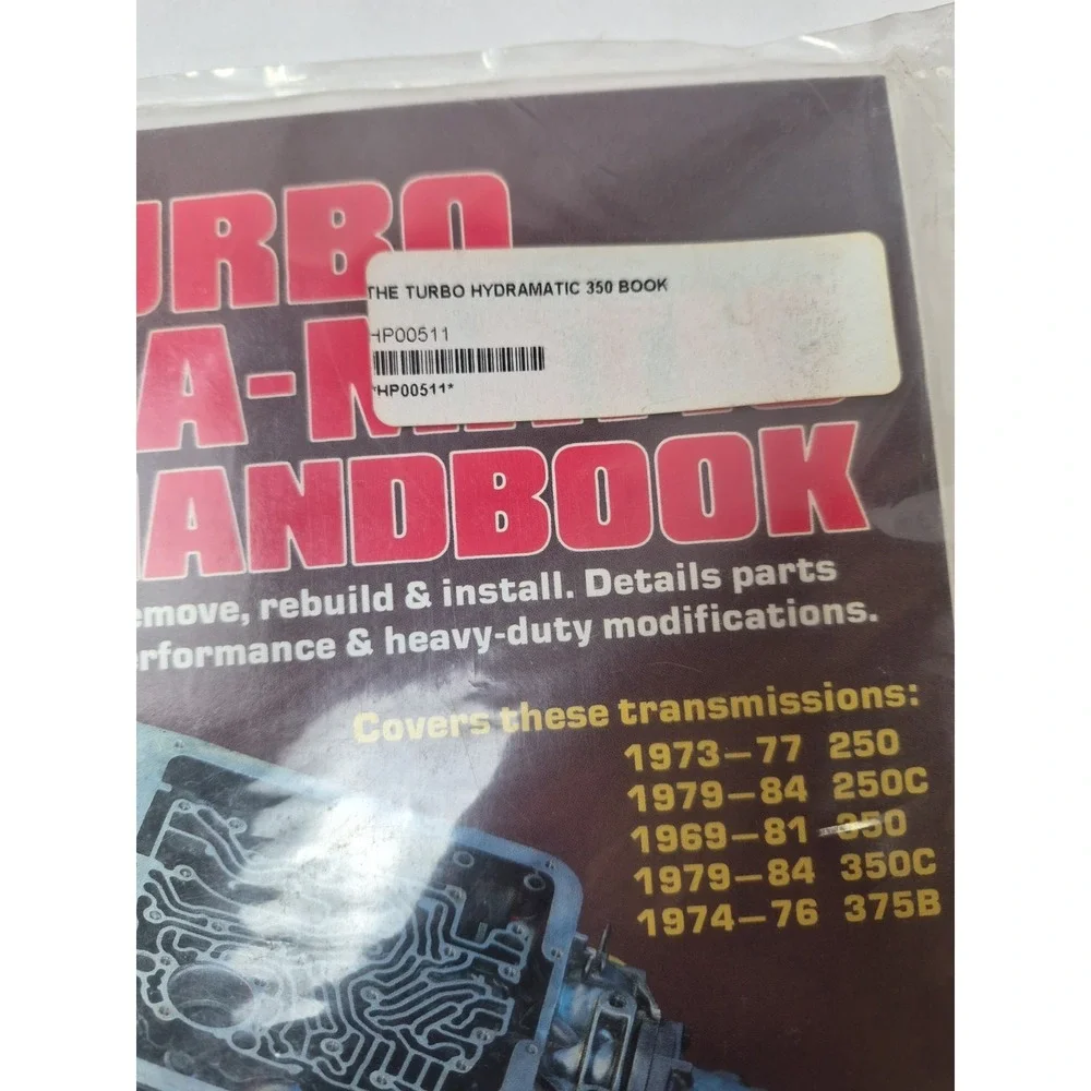 Turbo Hydra-Matic 350 Handbook: How to..., Sessions, Ron New Old Stock